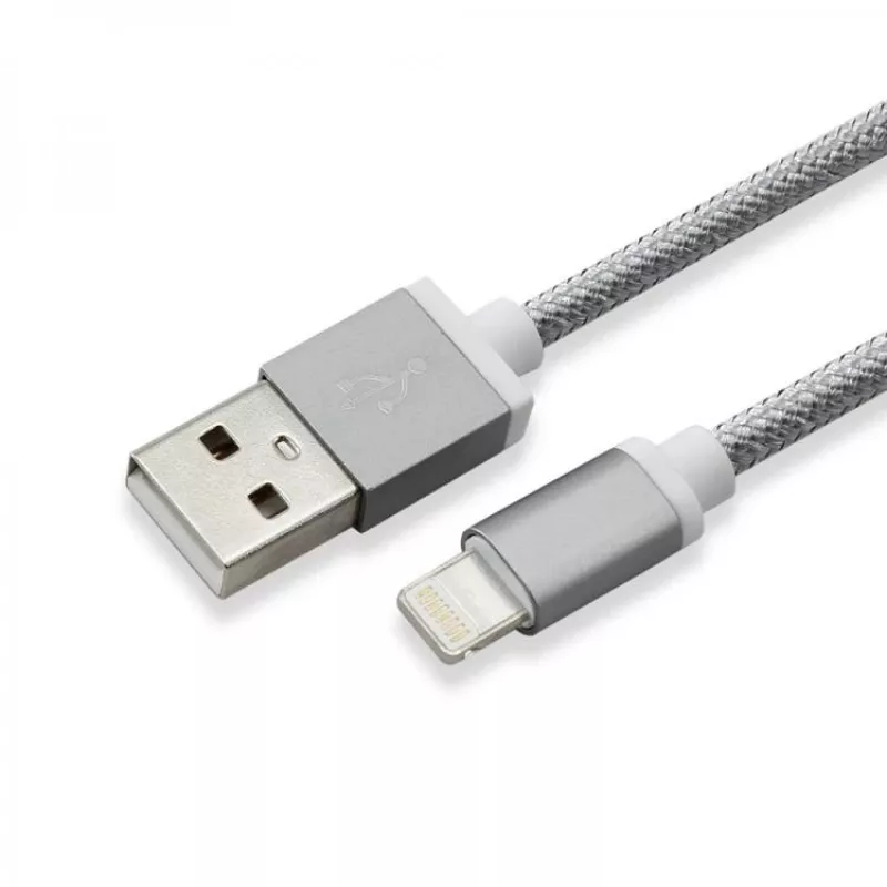 Sbox USB 2.0 8 Pin IPH7-GR pilkas