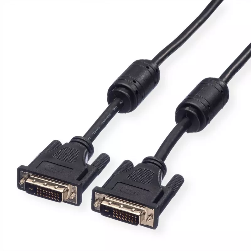 DVI laidas ROLINE DVI (24+1) Dual Link M/M 7,5 m