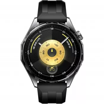 Huawei WATCH GT6 3,73 cm (1,47) AMOLED 46 mm Skaitmeninis 466 x 466 pikselių Liečiamas ekranas Juoda GPS (palydovinis)