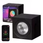 Išmanioji stalo lempa Yeelight Cube — įvairiaspalvė, Wi‑Fi/Bluetooth, 2,4 GHz, Bluetooth 5.0, AC 100–240 V, 1,5 m laidas, juoda
