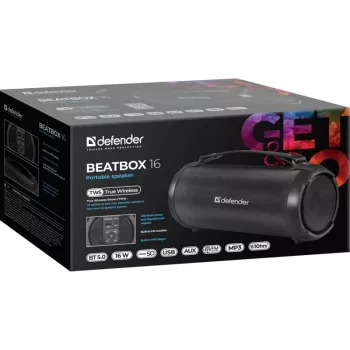 Bluetooth Speaker BEATB OX 16W, 65216, DEFENDER