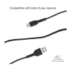 SBS TECABLEMICRO2K 2m USB A Mikro USB B Vyriškas Vyriškas Juodas USB Kabelis (TEKabelMICRO2K)