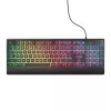 Trust GXT 792 QUADROX klaviatūra Pelė įtraukta Žaidimų USB QWERTY US English Juoda