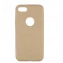 Telefono dėklas Tellur plonas Synthetic Leather Case, skirtas iPhone 8 — auksinis