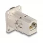 DeLOCK 67062 D tipo RJ45 Cat.6A STP įmontuota jungtis, metalinė