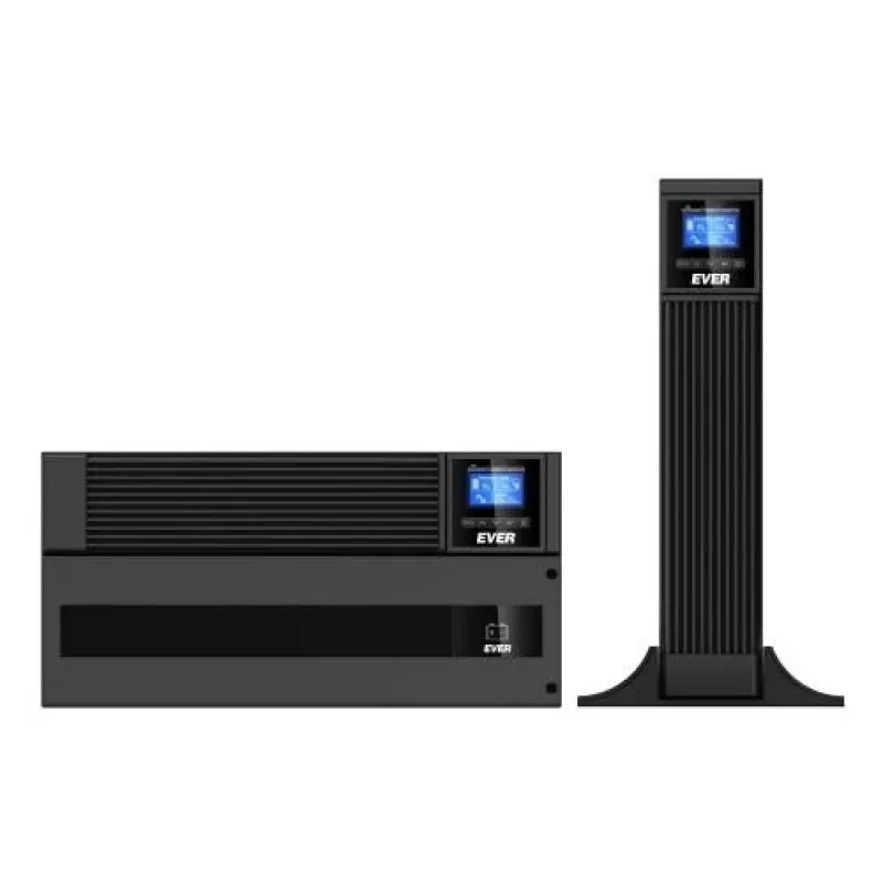 UPS EVER POWERLINE RT Plus 6 kVA T/PWPLRT-116K00/00 — Internetinis dvigubos konversijos stovo/bokšto UPS 6kVA