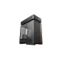 PC korpusas DeepCool CL660 Juoda — ATX/Micro-ATX/Mini-ITX, grūdintas stiklas, 2x3,5 inch + 1x2,5 inch, priekyje 140 mm, viršuje/gale 120-140 mm