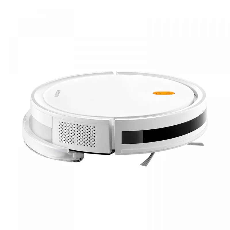 Robot vacuum Xiaomi E5 White — 2000 Pa suction, 2600 mAh battery, 110 min runtime, 0.4 L dustbin, wet mopping