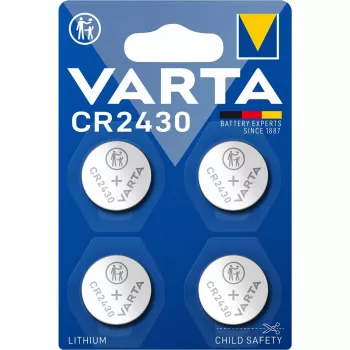Varta CR2430 3V 290mAh ličio monetos elementas