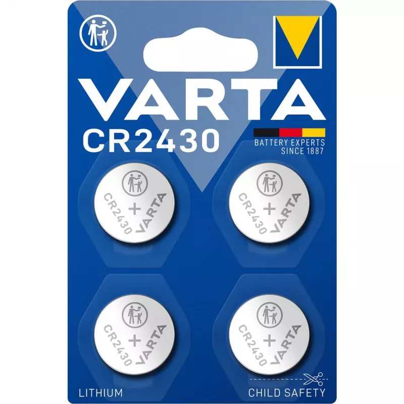 Varta CR2430 3V 290mAh ličio monetos elementas