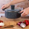 Puodas Russell Hobbs RH00848EU 20 cm akmens – viryklės puodas su dangčiu