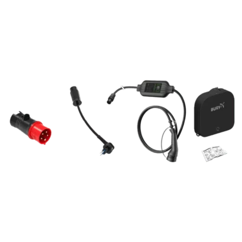 Nešiojamas įkroviklis thb bury PowerFlash PF9050 SET CH 10000 mAh USB-C išorinė baterija 10000 mAh USB-C