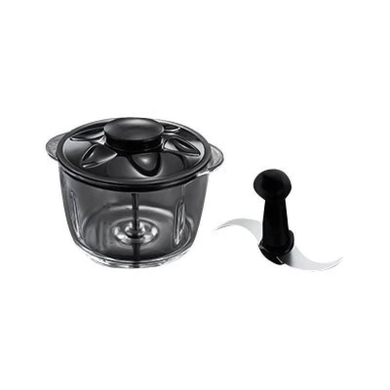 Elektrinis maisto smulkintuvas Russell Hobbs 24660-56 — 1 L stiklinis indas, 200 W, raudonas