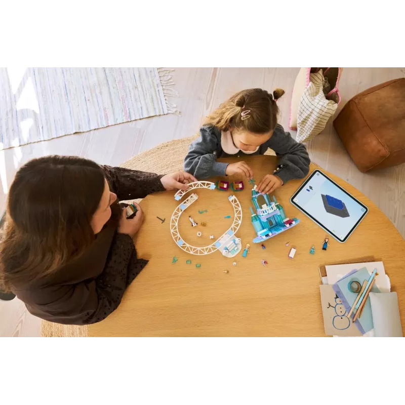 LEGO DISNEY 43281 Elsos ledo pilis ir pasivažinėjimas sniegu
