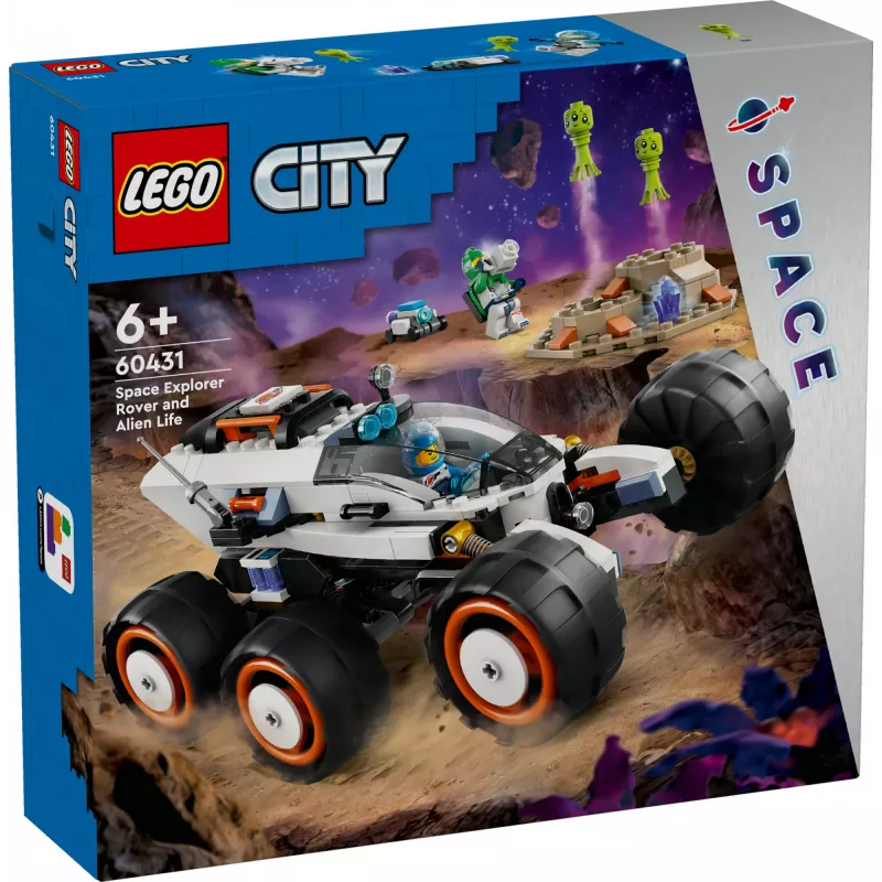 Lego City 60431 Kosmoso tyrinėtojo roveris ir ateivių gyvybė