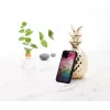 Apsauginis išmaniojo telefono dėklas iKins, skirtas iPhone 11 Pro, su vandens gėlės dizainu, juodas