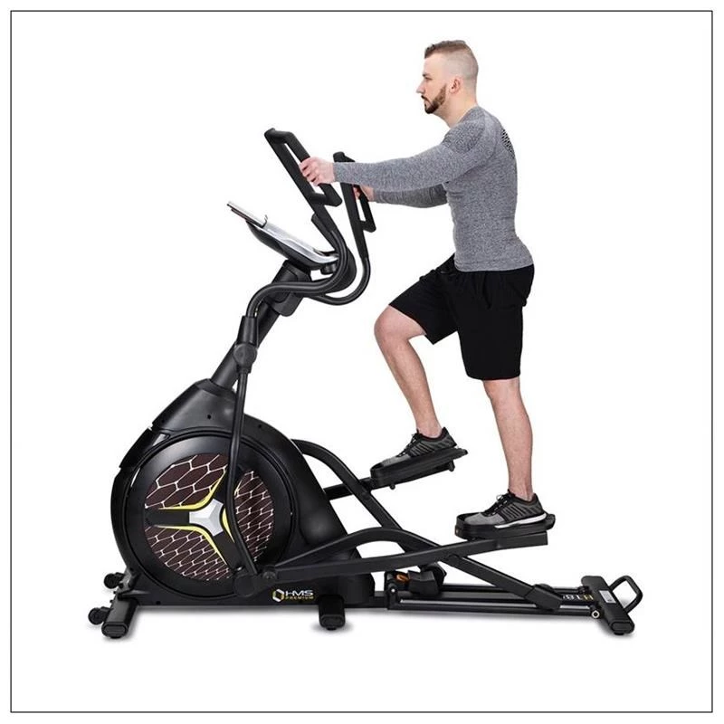 HMS Fitness H1802 elektromagnetinis elipsinis treniruoklis, juodas