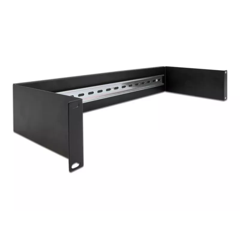 Kabelių bėgelis DeLOCK 66884 juodas 180mm plotis 482mm gylis 90mm aukštis