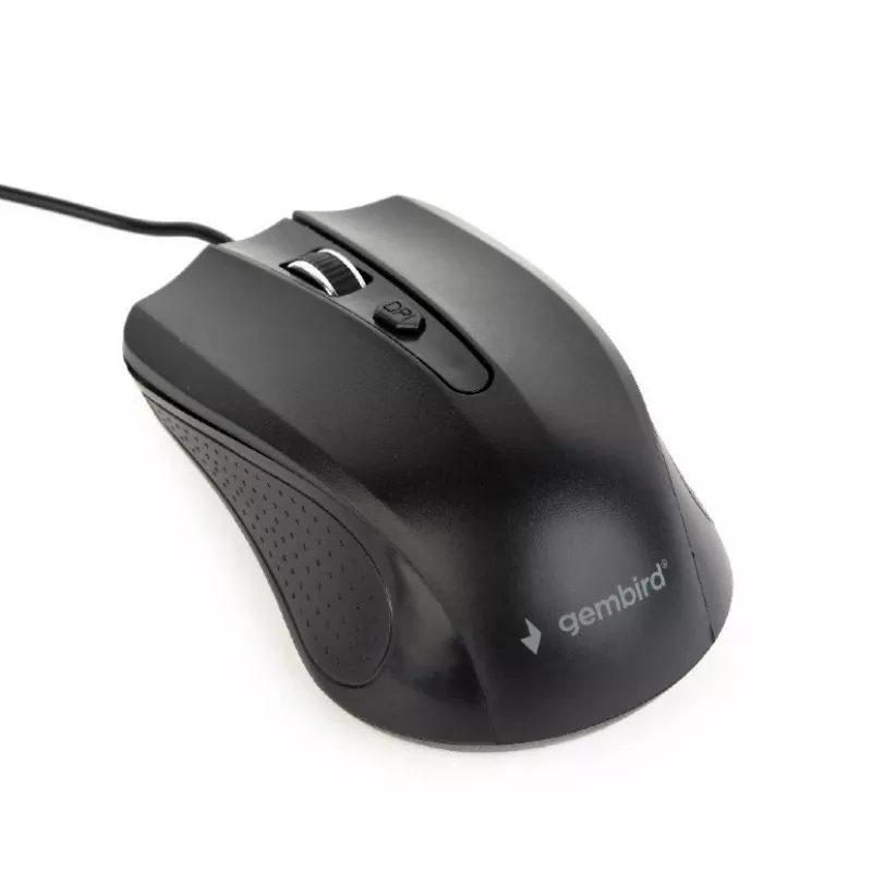 Gembird MUS-4B-01 pelė abiem rankoms tinkama USB Type-A optinė 1200 DPI