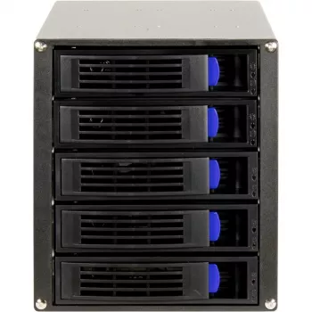 HDD korpusas Inter-Tech ST-5255 juodas 2,5/3,5 colio