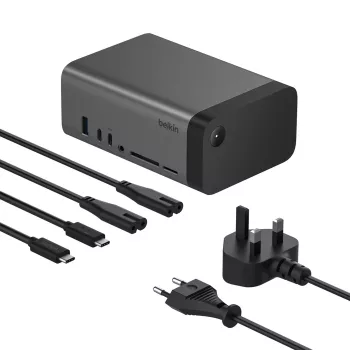USB šakotuvas Belkin Connect USB Type-C 10000 Mbit/s Pilka
