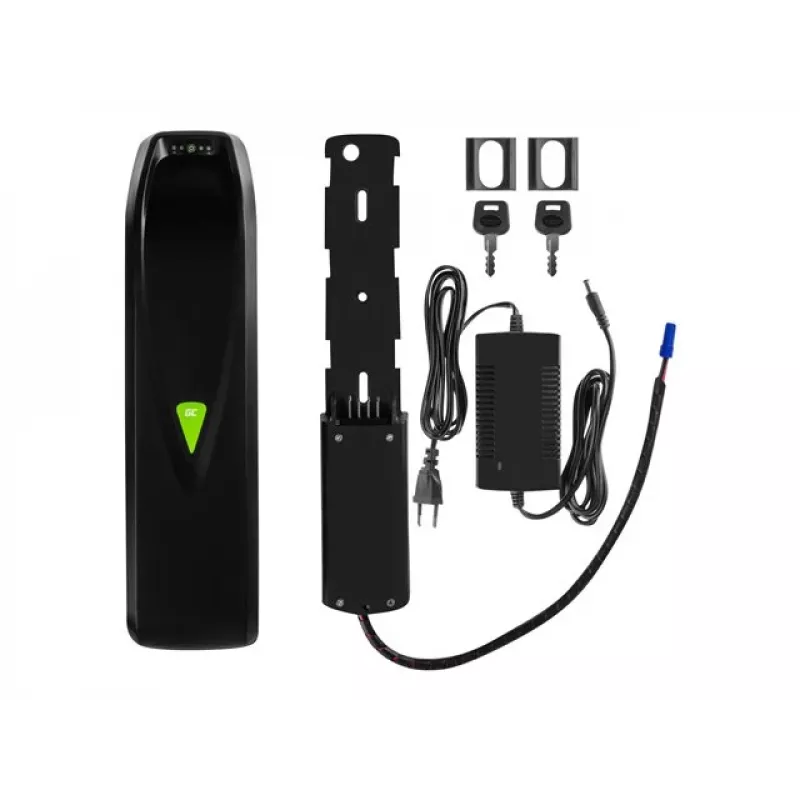 Baterija Green Cell EBIKEGCF01 36V 14500mAh ličio jonų juoda
