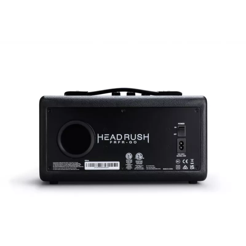 Nešiojamas FRFR gitaros stiprintuvas HEADRUSH FRFR-GO, 65 W, pilno diapazono, veikia su baterija / iš tinklo