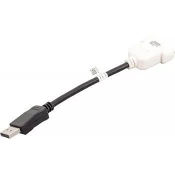 DisplayPort į DVI-D kabelis DELL 023NVR 0,23 m juodas baltas