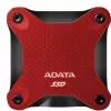 Išorinis SSD ADATA SD620 1 TB, nešiojamas USB 3.2 Gen 2 (Micro-USB B), skaitymo greitis 520 MB/s, rašymo greitis 460 MB/s, atsparus smūgiams, raudonas