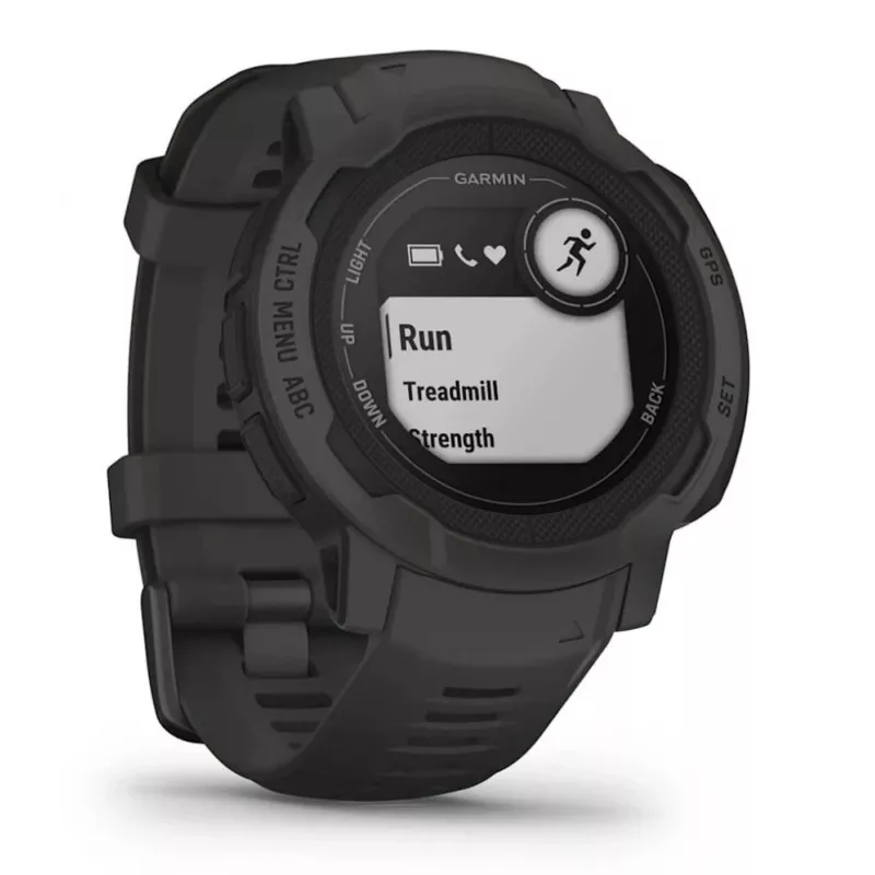 Garmin Instinct 2 2,29 cm (0,9 col.) MIP 45 mm skaitmeninis 176 x 176 pikselių grafitas GPS (palydovinis)