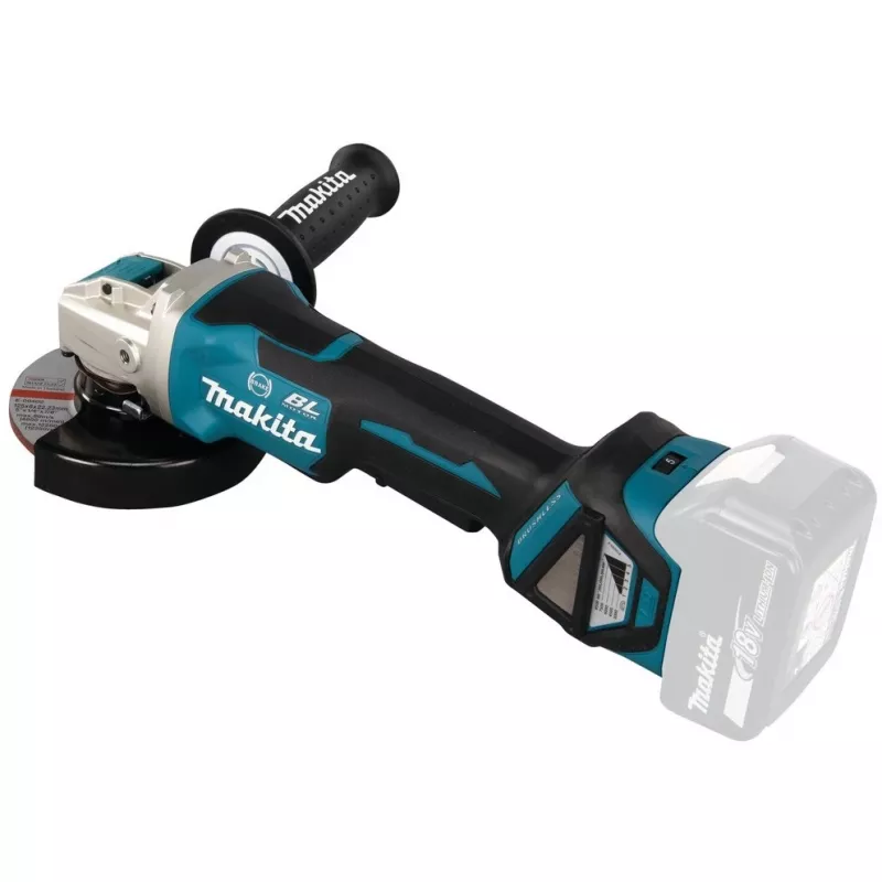 Makita DGA519Z - kampinis šlifuoklis - belaidis - 125 mm - be baterijos - 18 V (DGA519Z)