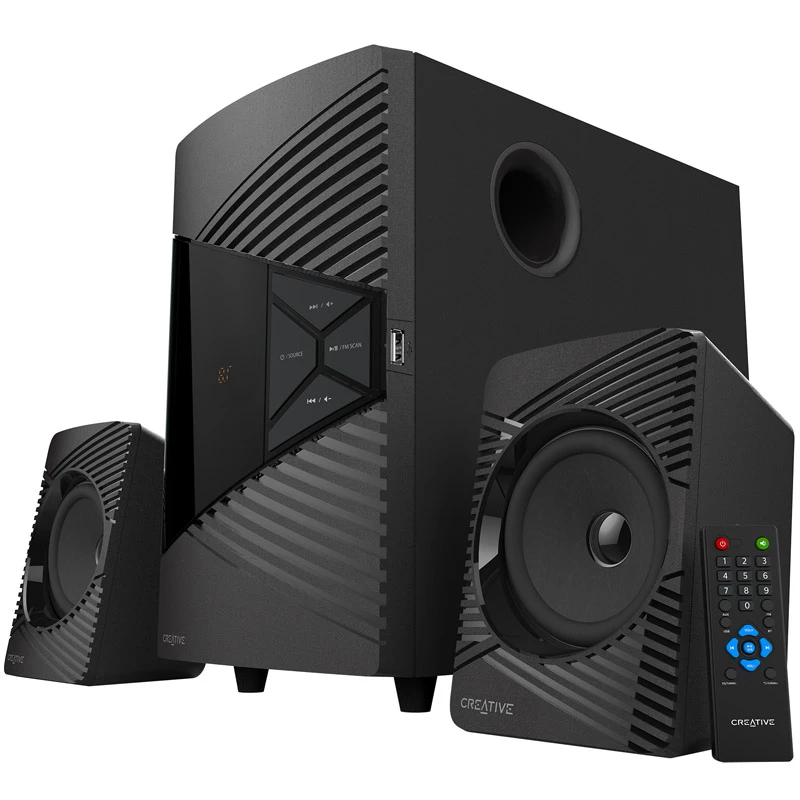 Creative Labs SBS E2500 30 W juodas 2.1 kanalų