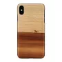 Man and Wood dėklas „iPhone XS Max“ – juodas apsauginis dėklas