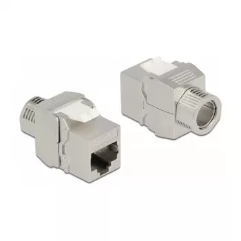 Keystone modulis RJ45 lizdas į LSA DeLOCK 87032