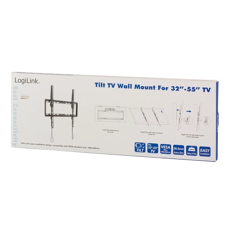 LogiLink BP0010 TV laikiklis/stovas 139,7 cm (55 colių) juodas