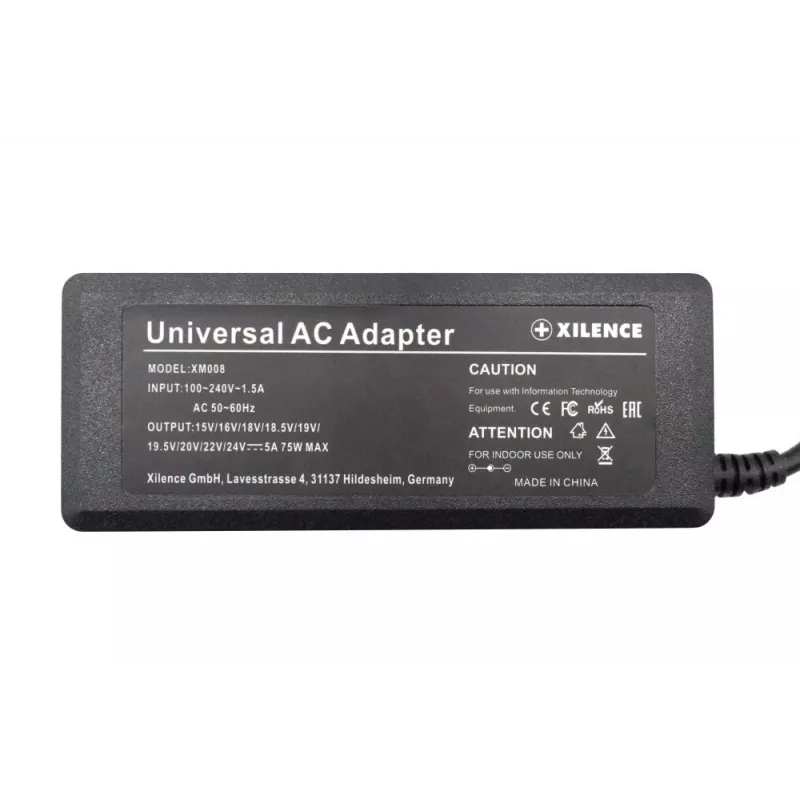 NB Accessory kintamosios srovės adapteris UNIV. 75W/XM008 Xilence