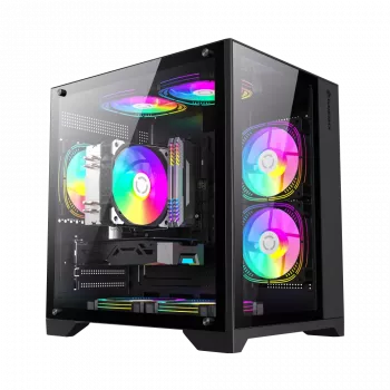 Gamemax | Korpusas | INFINITY MINI BK | M-ATX