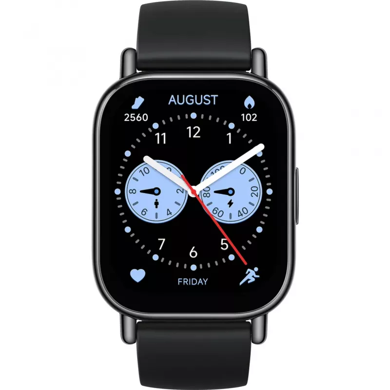 Išmanusis laikrodis Xiaomi Redmi Watch 5 Lite — 1,96 col. AMOLED, GPS, 470 mAh, 48 mm, TPU dirželis, juodas