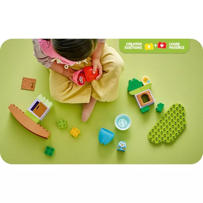 Konstravimo žaislas LEGO DUPLO Balansuojantis ir rikiuojamas medis 10440 — 27 dalys, nuo 1,5 metų, didelės spalvingos kaladėlės