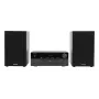 Namų garso mikro sistema Aiwa MSBTU-550 — 50 W RMS, Bluetooth 10 m, FM, LED ekranas, RCA, juoda