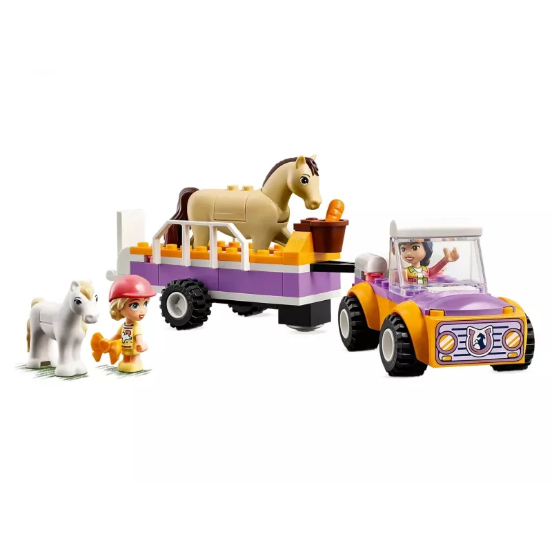 LEGO Friends Arklys ir Ponių Priekaba Gyvūnų Žaislų Rinkinys 42634
