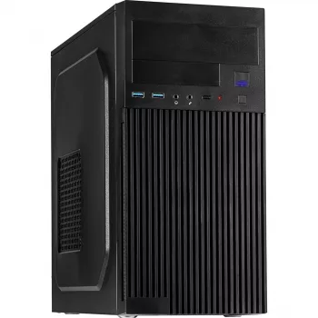 Kompiuterio korpusas INTER-TECH IT-6521 tiesus, ATX, juodas