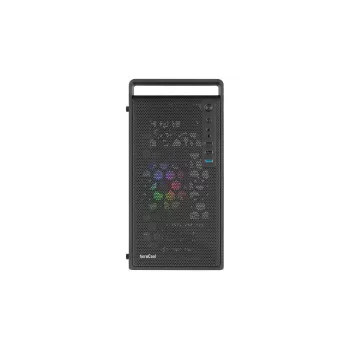 Korpusas Aerocool PGS CS-109-G-BK-v1 FRGB Juoda