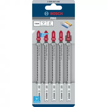 Bosch T 302 H pjūklo geležtė vamzdžiams, plastikui, profiliams, 2,3 mm dantų tarpas