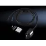 Rittal SZ 4315.810 LED kompaktinės sistemos šviestuvo priedas, juodas, suderinamas su 4140.810/820/830/840, gylis 3000 mm