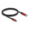 USB kabelis DeLOCK 80617 1 m USB Type-A į Type-C 10 Gbps
