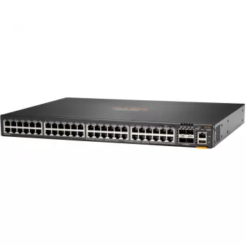 HPE - Aruba 6200F 48G 4SFP+ jungiklis - valdomas L3 jungiklis, 48 x 10/100/1000 + 4 x 1 gigabito / 10 gigabitų SFP+, montuojamas stelaže