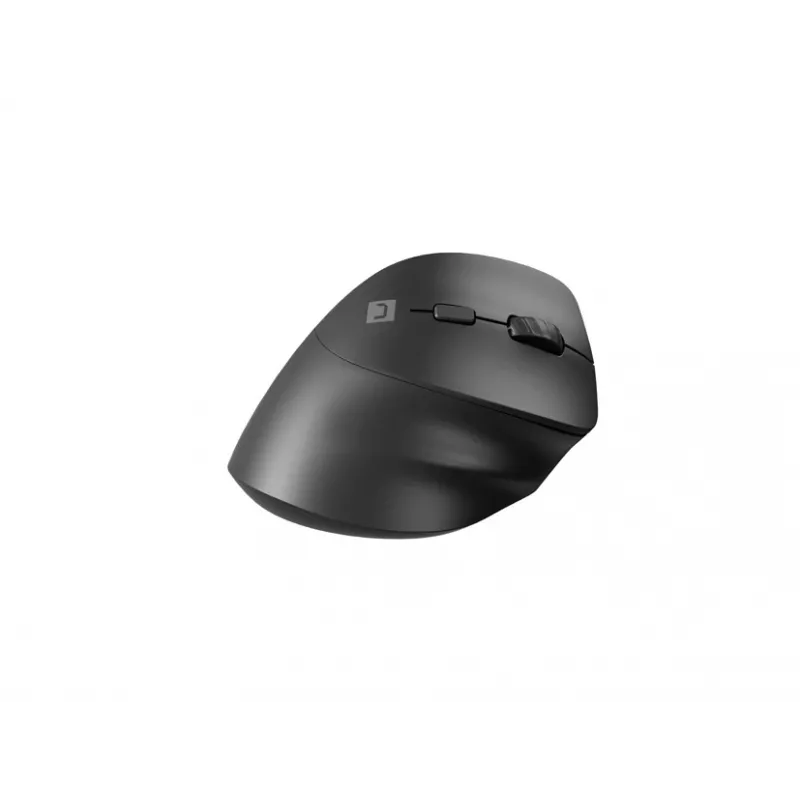 Belaidė optinė pelė NATEC CRAKE 2 — Bluetooth 5.2, 2400 DPI, 6 mygtukai, dešinei rankai, juoda