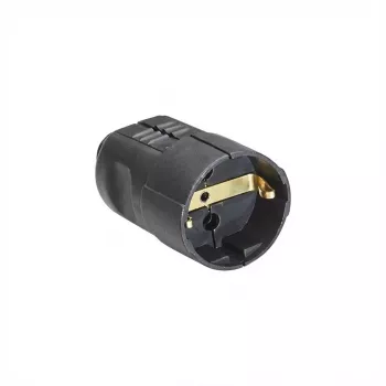 Maitinimo kištukas Type F Bachmann 912.170 juodas