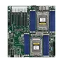 Pagrindinė plokštė ASRock ROME2D16-2T LGA 4094 EEB, dviejų lizdų, 16 DIMM DDR4, 3,2 TB RDIMM, 5x PCIe x16 Gen4, 16x SATA III